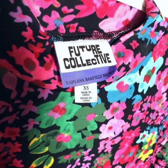 Future Collective Fairy Maximalist Baddie Floral Midi Dress - Picture 6 of 7